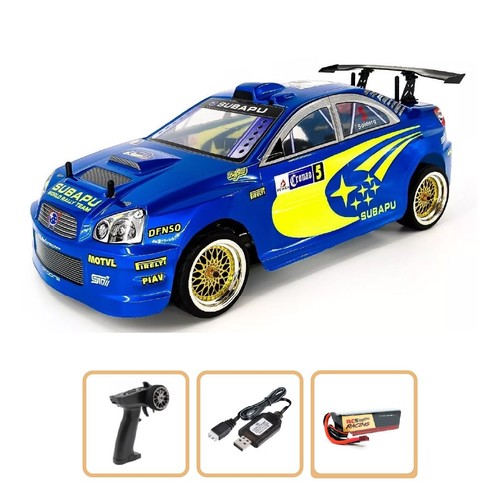 Rally drift car subaru - or,