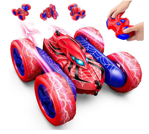 Spiderman stunt car - rc,