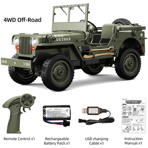 Radio control jeep 4wd - 1/10,