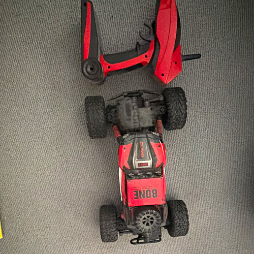 Red black climbing - climbing, off-road